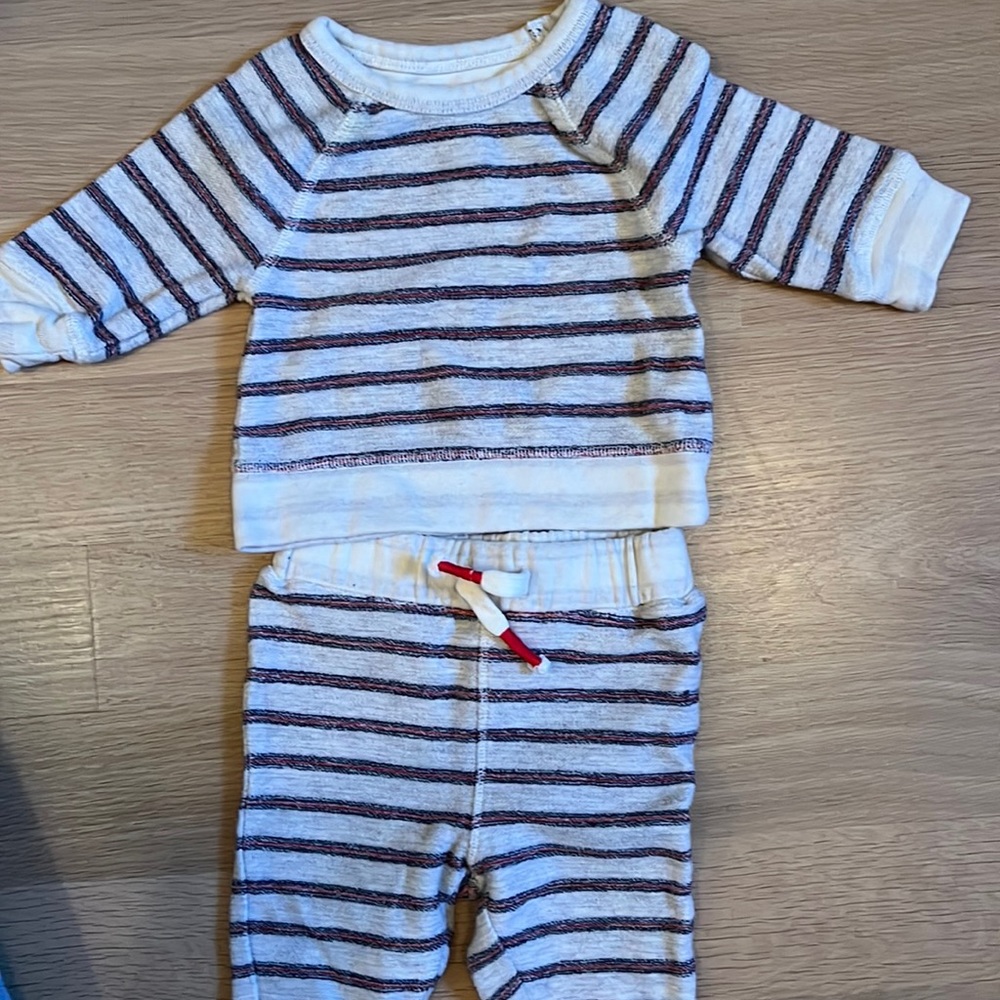 Peek baby sweatsuit | size 0-3 months
